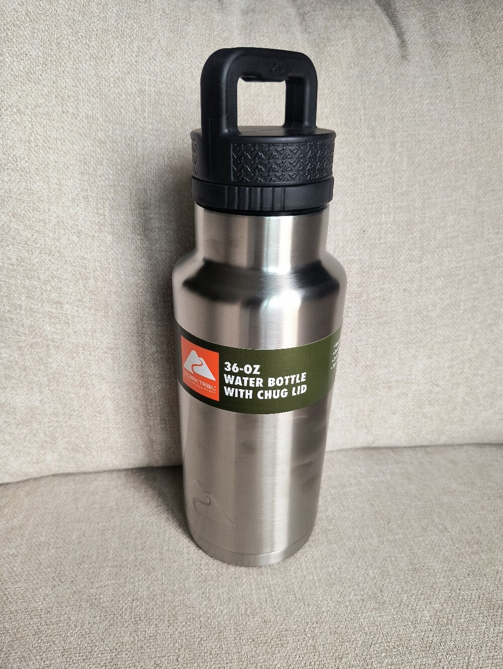 Ozark Trail 36 oz Stainless Steel Insulated Water Bottle – Silver